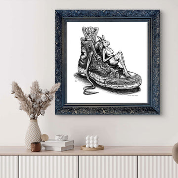 A Study for a Little Step at a Time (Giclee Canvas Print)