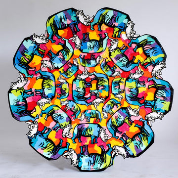 They Would Never Leave Each Others Side (Original Painting)