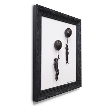 A Little More Hope (Bronze Sculpture in Frame)