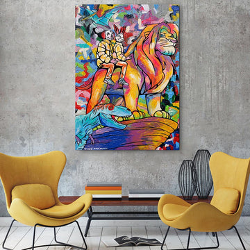 The King - May He Long Live (Original Painting)