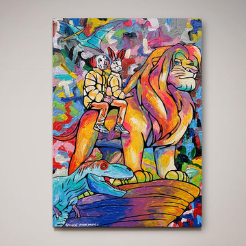 The King - May He Long Live (Original Painting)