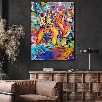 The King - May He Long Live (Original Painting)