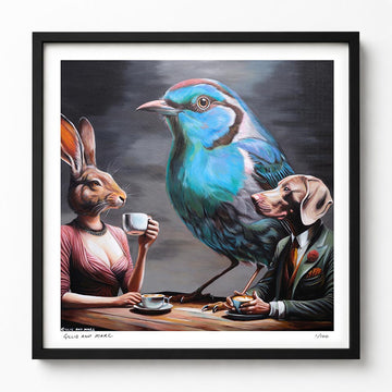 Blue Bird Sings (Print)