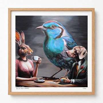 Blue Bird Sings (Print)
