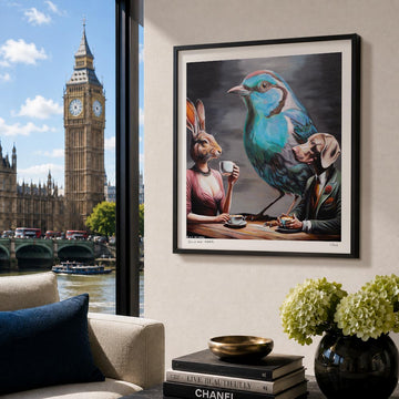 Blue Bird Sings (Print)