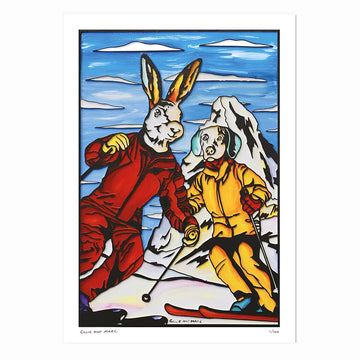 Life Is Skiing (Print)