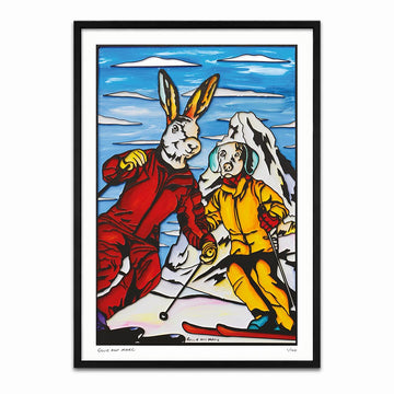 Life Is Skiing (Print)