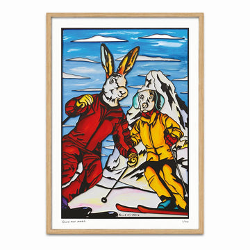 Life Is Skiing (Print)