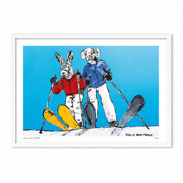 They Loved Skiing Thredbo Almost as Much as They Loved Each Other (Print)