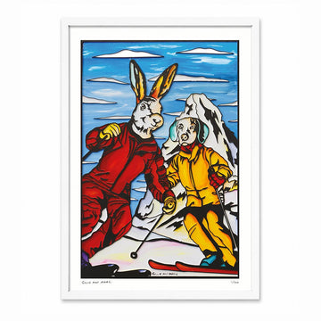 Life Is Skiing (Print)