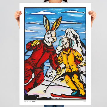 Life Is Skiing (Print)