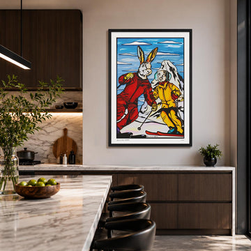 Life Is Skiing (Print)