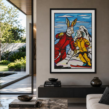 Life Is Skiing (Print)
