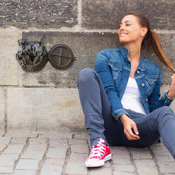 A Little Snap of Happiness (Bronze Sculpture)
