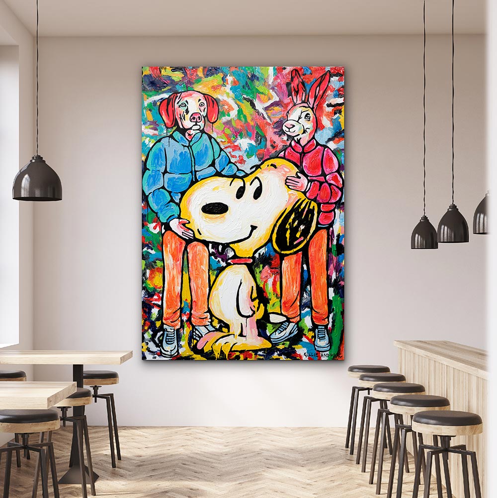 Snoopy was everyone's best friend (Original Painting) – Gillie and