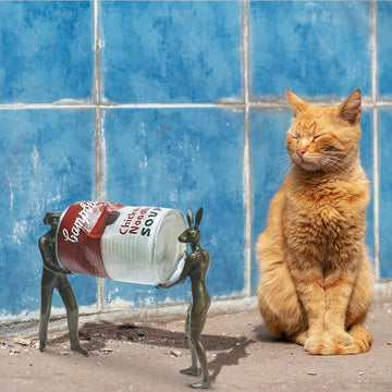 A Little Clean Up (Bronze Sculpture)