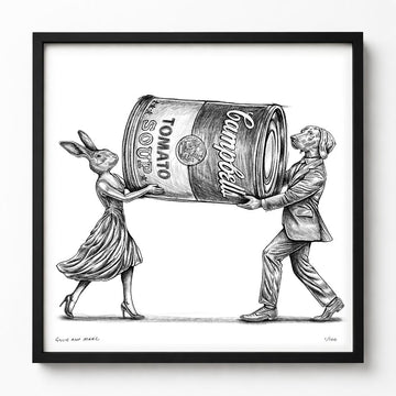 A Study for the Campbell Soup Lovers (Print)