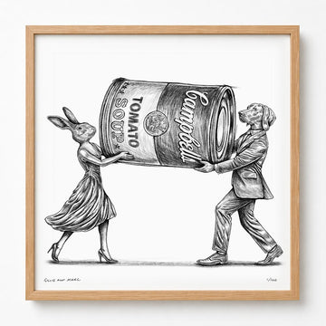 A Study for the Campbell Soup Lovers (Print)