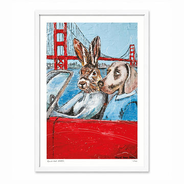They Drove Together Through the Streets of San Francisco (Print)