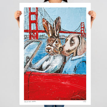 They Drove Together Through the Streets of San Francisco (Print)