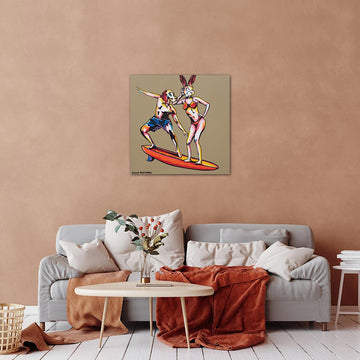 Surf Buddies (Original Painting)