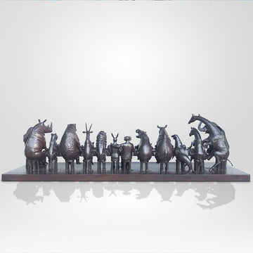 The Wildest Banquet Ever (Bronze Sculpture)