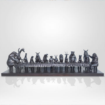 The Wildest Banquet Ever (Bronze Sculpture)