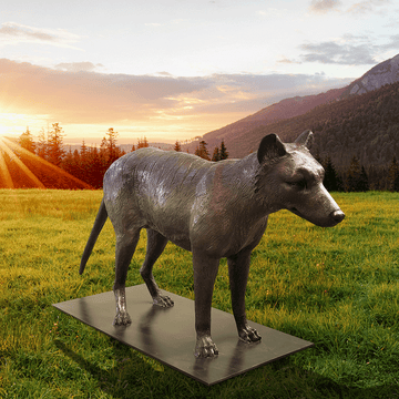 Tasmanian Tiger (Bronze Sculpture)