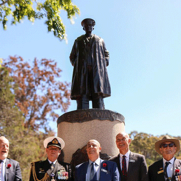 Teddy Sheean (Bronze Sculpture)