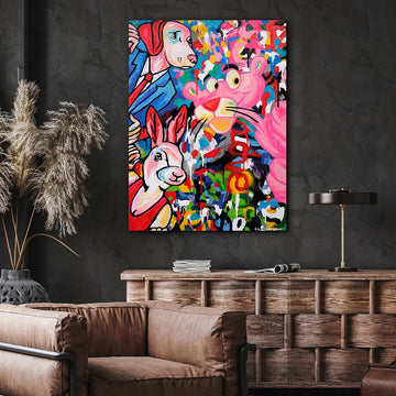 The Curios Trio (Original Painting)