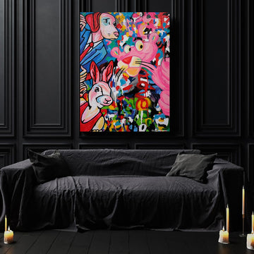 The Curios Trio (Original Painting)