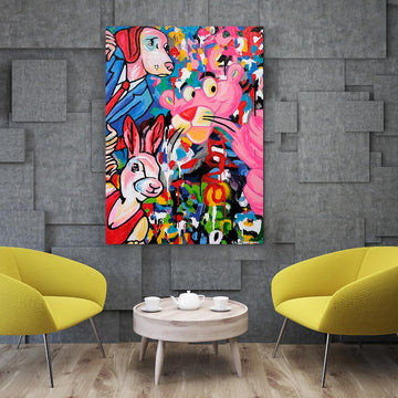 The Curios Trio (Original Painting)