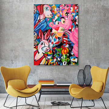 The Curios Trio (Original Painting)