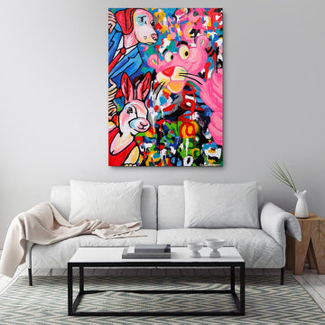 The Curios Trio (Original Painting)