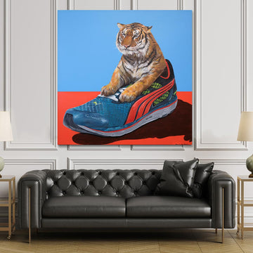 Tiger in Training (Original Painting)