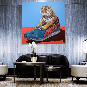 Tiger in Training (Original Painting)