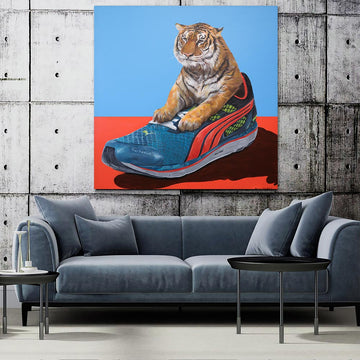 Tiger in Training (Original Painting)