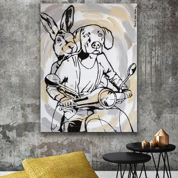 They Had the Time of Their Life (Original Painting)