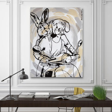 They Had the Time of Their Life (Original Painting)