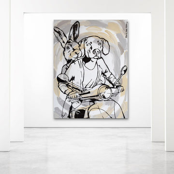 They Had the Time of Their Life (Original Painting)