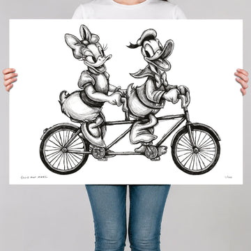 Donald and Daisy Were Always Together (Print)