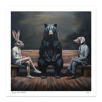 Bear Togetherness (Print)