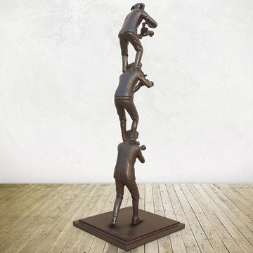 The Paparazzi Trio (Bronze Sculpture)