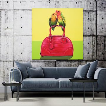 True love on a bag (Original Painting)