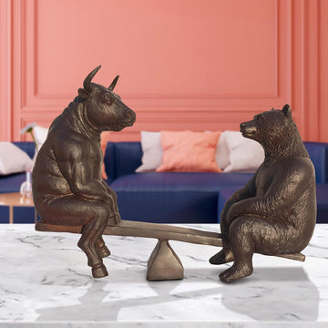 Ups and Downs (Bronze Sculpture)