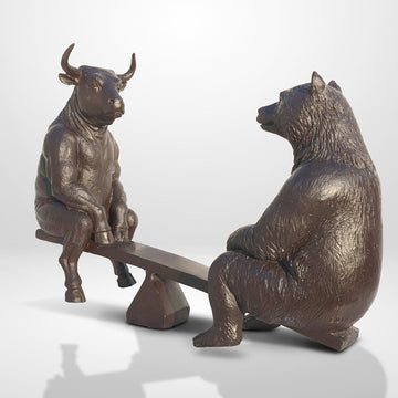 Ups and Downs (Bronze Sculpture)