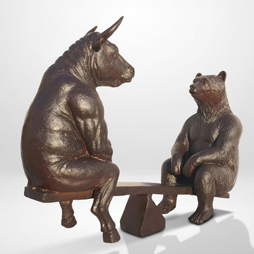 Ups and Downs (Bronze Sculpture)