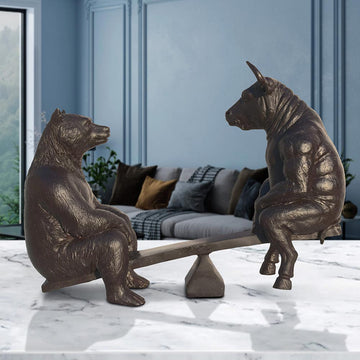 Ups and Downs (Bronze Sculpture)