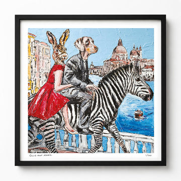They Did Things Differently When in Venice (Print)