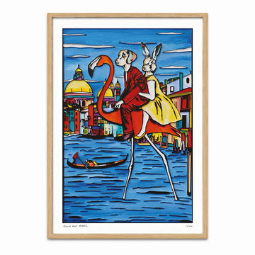 A Day Out in Venice (Print)